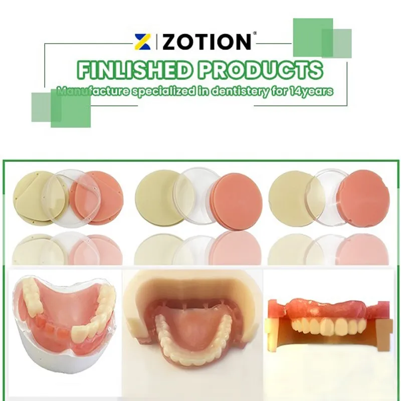 dental VITA 16 Colors PMMA Disc For Dental Clinic Clinic dental VITA 16 Colors PMMA Disc For Dental Clinic Clinic