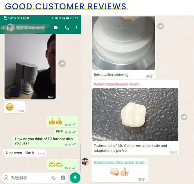 100 Degree Per Min Fast Zirconia Dental Sintering Furnace feedback 100 Degree Per Min Fast Zirconia Dental Sintering Furnace feedback