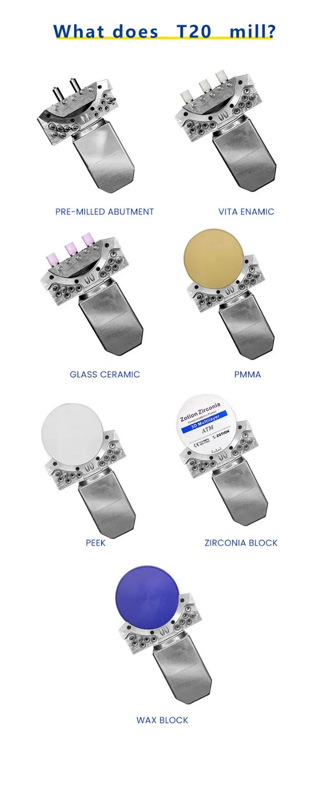 Zotion Wet And Dry Automatic Dental Milling Machine Glass Ceramic Milling Machine