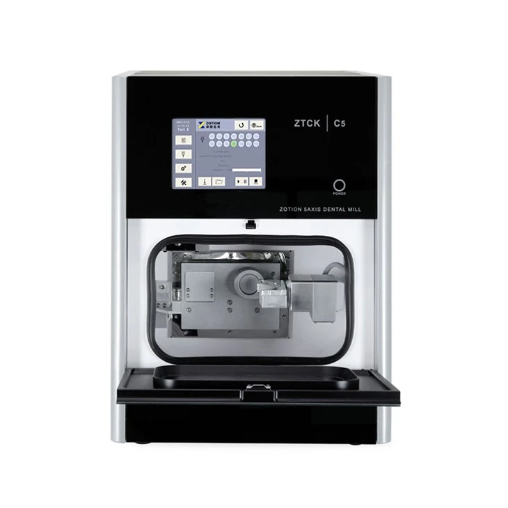 5 Axis CAD CAM Milling Machine for Crown Bridge Cutting