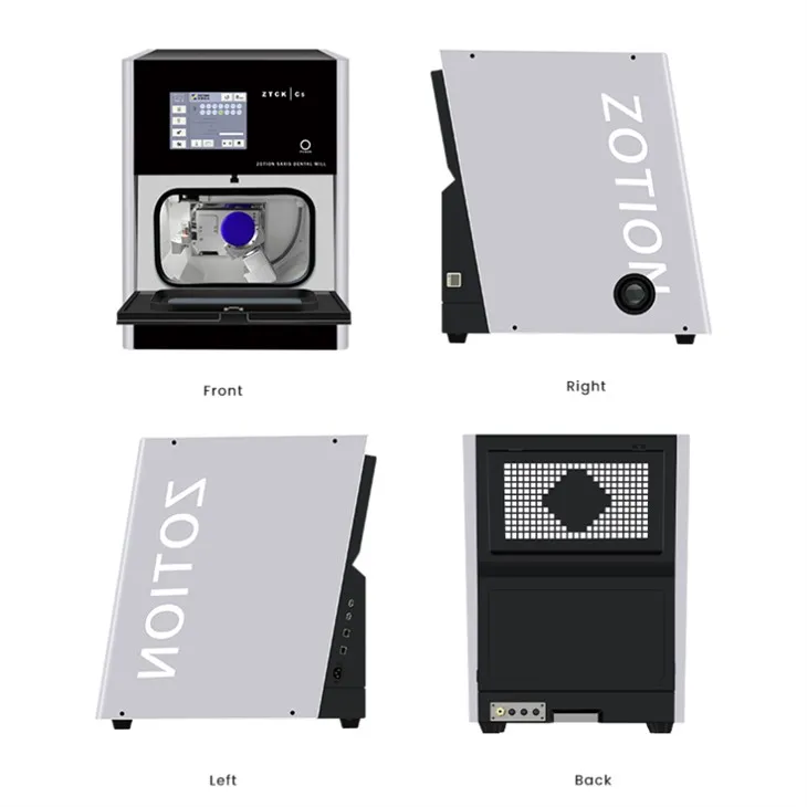 Dental Cadcam Milling Machine 5 Axis With Japan Panasonic Servo Motor