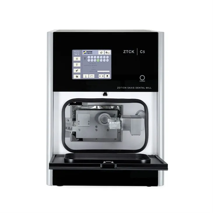 Dental Cadcam Milling Machine 5 Axis With Japan Panasonic Servo Motor