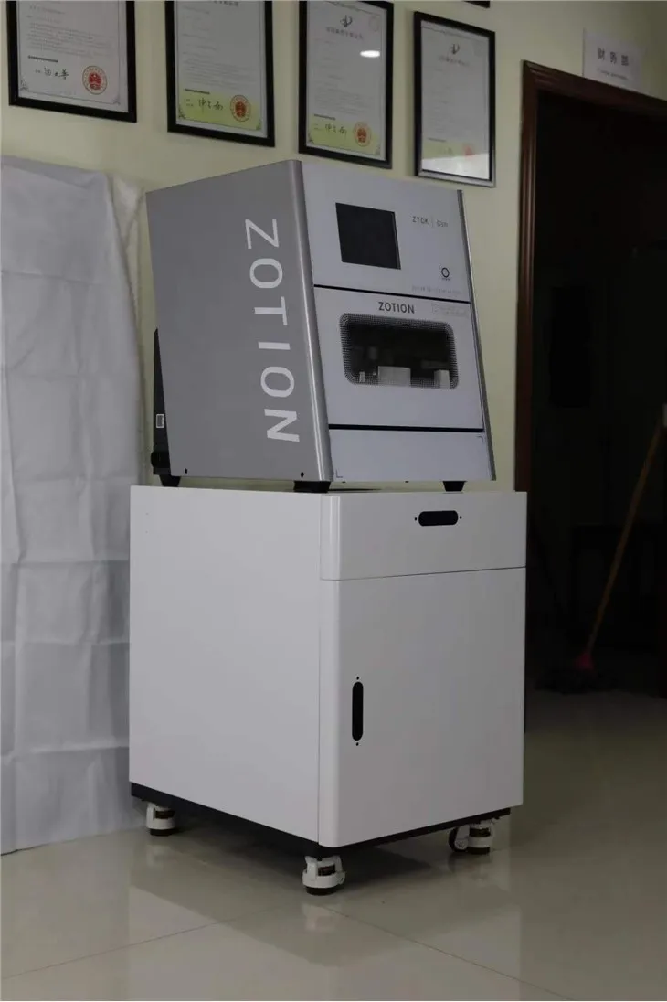 Dental Lab Equipment 5 Axis Wet Dental Milling Machine For Titanium Premill Abutment Denture Milling Device