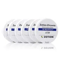 Material de dentadura en blanc de zirconi